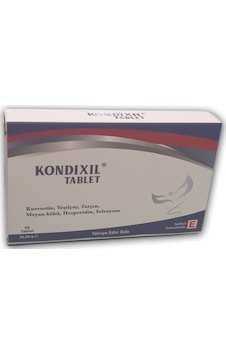 Kondixil 30 Tablet Kuersetin, Yeşil Çay Eki, Tarçın, Meyan Kökü, Hesperidin Ve Selenyum
