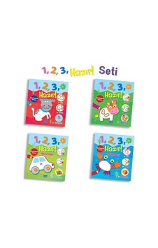 1 - 2 - 3 Hazır Seti - 4 Kitap Takım
