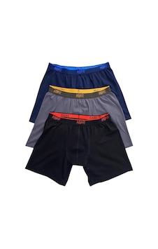 Black Horn Büyük Beden Boxer Likralı Boxer 3 Adet Black Horn Büyük Beden Boxer Likralı Boxer 3 Adet