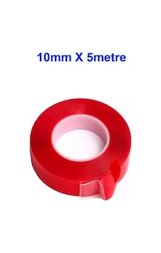Çift Taraflı Bant Silikonlu 10mm X 5 Metre
