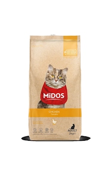 Midos Tavuklu Yetişkin Kedi Maması 2kg