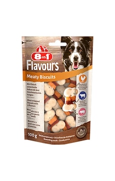8in1 Flavours Meaty Biscuits Kıtır Köpek Ödül Maması 100 G 8in1 Flavours Meaty Biscuits Kıtır Köpek Ödül Maması 100 G