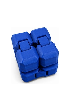 Tek Renk Sonsuzluk Küpü Mavi 40x40mm Tek Renk Sonsuzluk Küpü Mavi 40x40mm