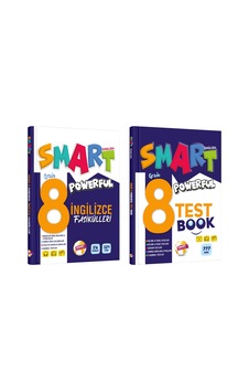 Smart English 8. Sınıf Powerful İngilizce Fasikülleri + Test Book Seti 2 Kitap Smart English 8. Sınıf Powerful İngilizce Fasikülleri + Test Book Seti 2 Kitap