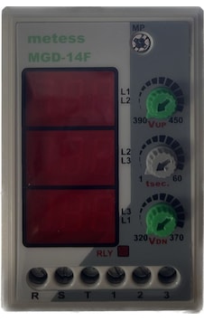 Metess Mgd-14f Dijital Gerilim Kontrol Rölesi Metess Mgd-14f Dijital Gerilim Kontrol Rölesi