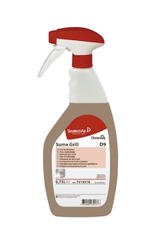 Diversey Suma Grill D9 Ağır Yağ Çözücü Fırın Temizleyici Sprey 6 x 750 ML Diversey Suma Grill D9 Ağır Yağ Çözücü Fırın Temizleyici Sprey 6 x 750 ML