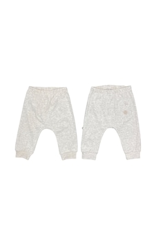 Caramell 2'li Patiksiz Bebek Pantolonu 1432 Gri Caramell 2'li Patiksiz Bebek Pantolonu 1432 Gri