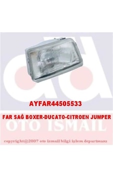 AYFAR 505533 FAR SAĞ DUCATO / BOXER / JUMPER 94-02 HIDROLIK AYFAR 505533 FAR SAĞ DUCATO / BOXER / JUMPER 94-02 HIDROLIK