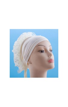 Epilons Zenviac456 Fırfırlı Bone Zenviac45678 Krem Epilons Zenviac456 Fırfırlı Bone Zenviac45678 Krem