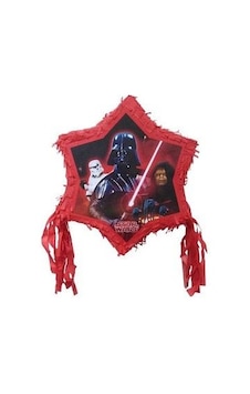 1 Adet Star Wars Pinyata Kırmızı Erkek Doğum Günü Parti Malzemes