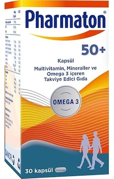 Pharmaton 50 Plus 30 Kapsül Pharmaton 50 Plus 30 Kapsül