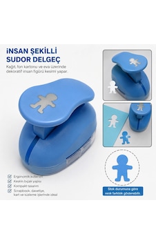 Südor İnsan Şekilli Şekilli Delgeç Orta Boy Fon Kartonu Kağıt Eva Delgeç Scrapbook Hobi Delgeci Çok Renkli Südor İnsan Şekilli Şekilli Delgeç Orta Boy Fon Kartonu Kağıt Eva Delgeç Scrapbook Hobi Delgeci Çok Renkli
