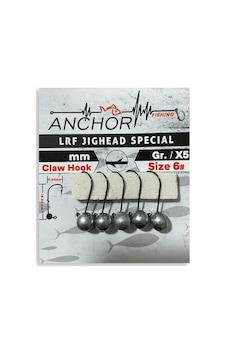 Çapa Anchor Special 5 Adet Lrf Jig Head 2.5 Gr - 6 No Çapa Anchor Special 5 Adet Lrf Jig Head 2.5 Gr - 6 No