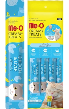 Me-o Creamy Kedi Ödül Maması Tavuk Ve Ciğer 15 Gr Me-o Creamy Kedi Ödül Maması Tavuk Ve Ciğer 15 Gr