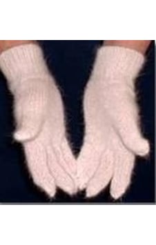 Angora Tavsan Yünü Eldiven Krem Angora Tavsan Yünü Eldiven Krem