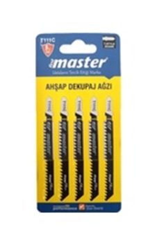 Master T118a Metal Dekupaj Testere Ağzı 5 Li Master T118a Metal Dekupaj Testere Ağzı 5 Li