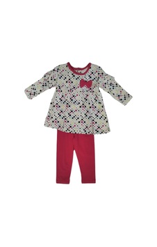 Nnk Kids Kız Çocuk Elbiseli Alt Üst Takım Puantiyeli Alt Taytlı Krem Nnk Kids Kız Çocuk Elbiseli Alt Üst Takım Puantiyeli Alt Taytlı Krem