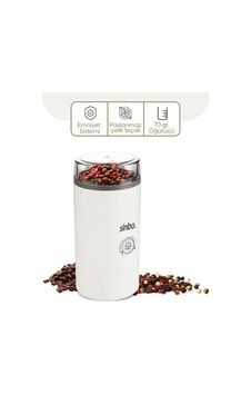 Sinbo Kahve Baharat Öğütücü - 70 Gr Çelik Hazne - 2 Bıçaklı Sarı