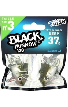 Fııısh Black Minnow 120 Jig Head Deep Zoka Fııısh Black Minnow 120 Jig Head Deep Zoka