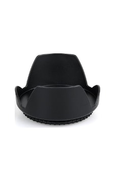 52 MM Tüm Lenslerle Uyumlu Yaprak Tipi Lens Hood Parasoley