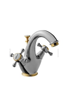 Ideal Standard Jado Retro Klasık Lavabo Bataryası - H2369f2- Krom Altın Ideal Standard Jado Retro Klasık Lavabo Bataryası - H2369f2- Krom Altın