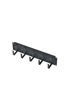 Lande Tr 1u 19 Inch Organızer, 5 Metal Kancalı Sıyah