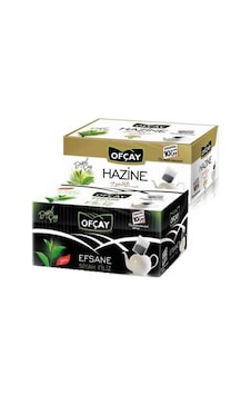 Ofçay Efsane Siyah Filiz Demlik Poşet + Hazine Zengin Demlik Poşet Çay 2'li 30 x 15 G