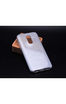 Xiaomi Redmi Note 4x Kılıf Zore Shining Silikon Gümüş Xiaomi Redmi Note 4x Kılıf Zore Shining Silikon Gümüş