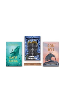 Genç Timaş Son Ayı - Kayıp Balina - Kara Panter Set 3 Kitap Genç Timaş Son Ayı - Kayıp Balina - Kara Panter Set 3 Kitap