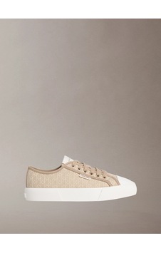 Calvin Klein Vulkanize Düşük Bilekli Bağcıklı Tamamı Baskılı Kanvas Kadın Bej Sneaker Hw0hw03142-a04 Bej Calvin Klein Vulkanize Düşük Bilekli Bağcıklı Tamamı Baskılı Kanvas Kadın Bej Sneaker Hw0hw03142-a04 Bej