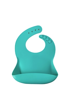 Oioi Silikon Basic Mama Önlüğü Aqua Green Su Yeşili Oioi Silikon Basic Mama Önlüğü Aqua Green Su Yeşili