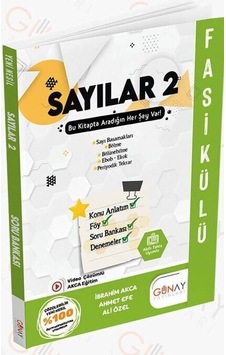 TYT Sayılar 2 Fasikülü  -  Ahmet Efe  -  Günay Yayıncılık