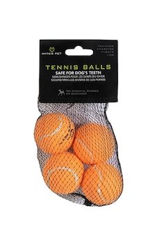 Hyper Pet 4lü Turuncu Tenis Topu Küçük Boy 4,5 Cm 261-50013.01