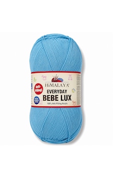 Himalaya Bebe Lux El Örgü İpi / Bebek Yünü 70438-Mavi Himalaya Bebe Lux El Örgü İpi / Bebek Yünü 70438-Mavi