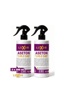 Luxor Kimya Saf Aseton 2 x 200 ML Luxor Kimya Saf Aseton 2 x 200 ML