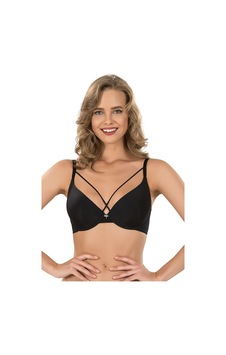 Scm Lingerie Dekolte Detaylı Desteksiz Tshırt Sütyen Scm-2103 001