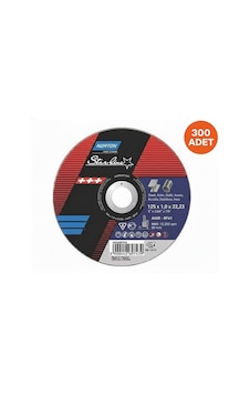 Norton Saint Gobain Starline 115x1.0x22.23mm İnox Metal Kesici Disk 300'lü Koli