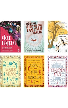 Özgür Balpınar Seti 6 Kitap Göğü Yere Indirelim, Yeryüzünün Kalb Özgür Balpınar Seti 6 Kitap Göğü Yere Indirelim, Yeryüzünün Kalb