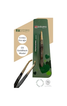 Solingen C6 Cımbız Goldblack,büyük Boy ,düz Ağız