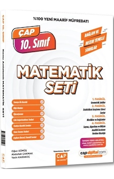 Çap Yayınları 10. Sınıf Matematik Maarif Model Set Çap Yayınları 10. Sınıf Matematik Maarif Model Set
