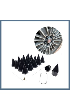 Buradabulabilirsin Sivri Mermi Bijon Kapağı Sökme Aparatlı Siyah 19mm Bbz Buradabulabilirsin Sivri Mermi Bijon Kapağı Sökme Aparatlı Siyah 19mm Bbz