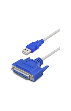 Usb To Paralel Lpt Yazıcı Dönüştürücü Kablosu 1.3 M - Silver Mi Hdx7531 Usb To Paralel Lpt Yazıcı Dönüştürücü Kablosu 1.3 M - Silver Mi Hdx7531