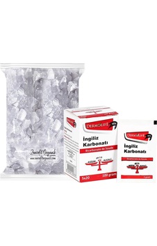 Zencefil Organik Tuz 500 G + İngiliz Karbonatı 20'li Zencefil Organik Tuz 500 G + İngiliz Karbonatı 20'li