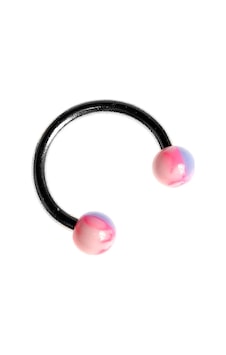 Tdgr00960 Circular Barbell 316 L Çelik Piercing K8 Çok Renkli Tdgr00960 Circular Barbell 316 L Çelik Piercing K8 Çok Renkli