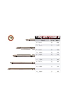 Mercure Ph2x50 Mm Bits Yıldız Uç