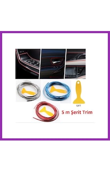 Bezos Araba Dekorasyon Şeridi 5 Metre Trim Şeridi Bty Standart Bezos Araba Dekorasyon Şeridi 5 Metre Trim Şeridi Bty Standart