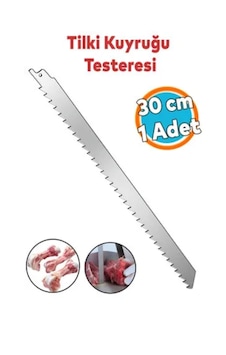 Tilki Kuyruğu Kemik Kesme Testeresi Et Paslanmaz Çelik Bıçak Buz Kesme Bıçağı Ağzı Ucu 30 Cm Tilki Kuyruğu Kemik Kesme Testeresi Et Paslanmaz Çelik Bıçak Buz Kesme Bıçağı Ağzı Ucu 30 Cm