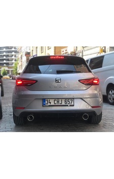 Seat Leon Mk3 Tekli Sağ Sol Çıkış Difüzör