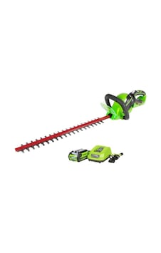 Greenworks 40V Akülü Çit Kesme Makinesi Akü Ve Şarj Cihazı Dahil Greenworks 40V Akülü Çit Kesme Makinesi Akü Ve Şarj Cihazı Dahil