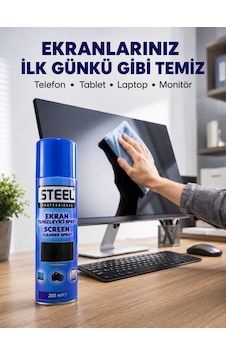 Lcd, Led Ve Telefon Ekranları İçin Ekran Temizleyici Sprey Lcd, Led Ve Telefon Ekranları İçin Ekran Temizleyici Sprey